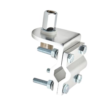 Mirror Rail Mount (Double Groove)  + 3/8th Fitting 