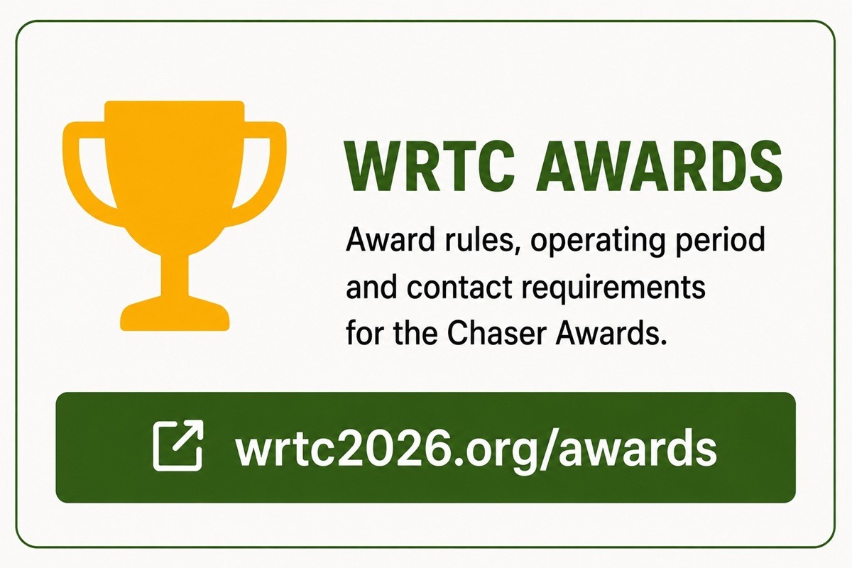 WRTC 2026 Chaser Awards