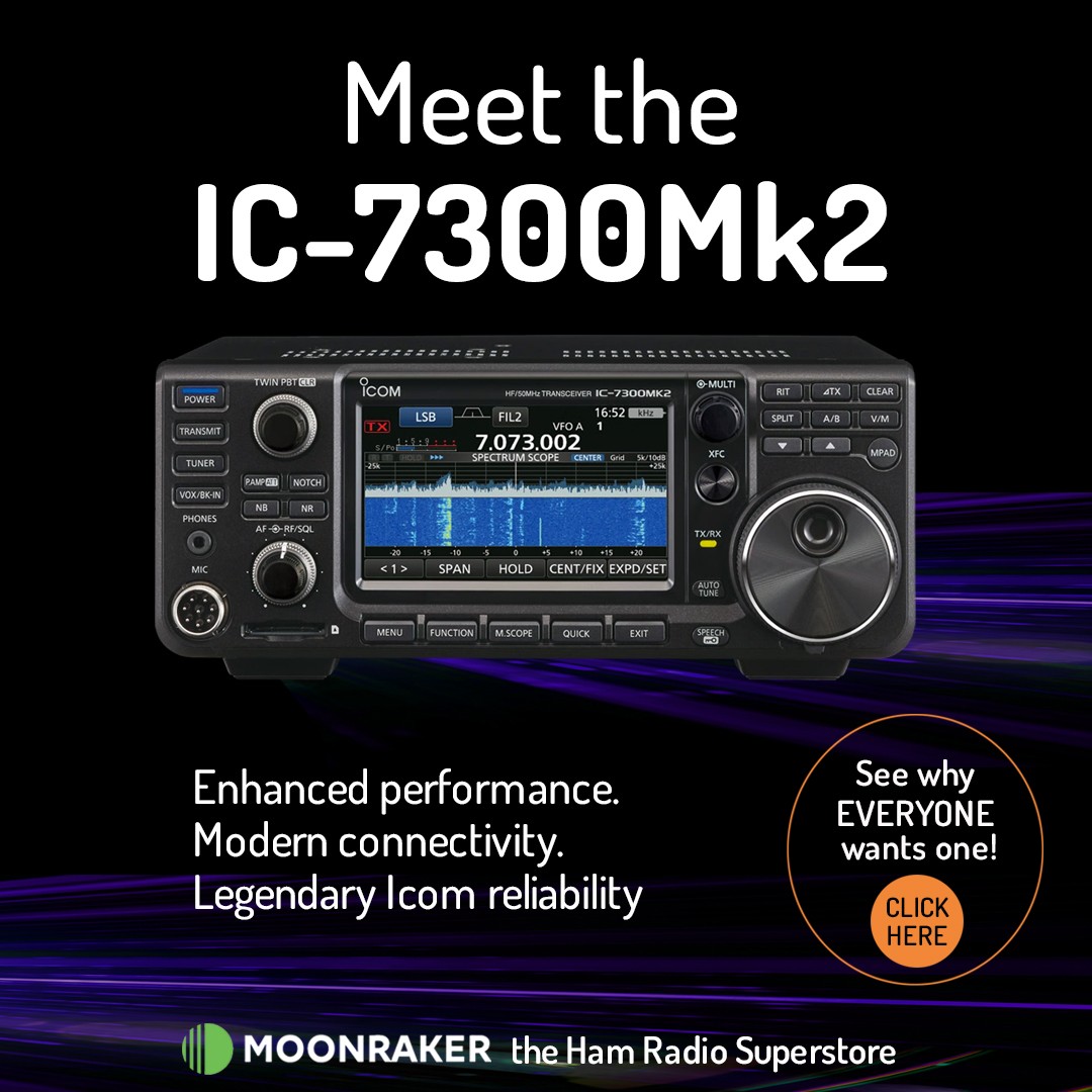 ICOM IC-7300 MK2 HF SDR transceiver amateur radio base station best UK price